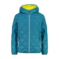 CMP Steppjacke mit Wattierung (wasserabweisend, warm) lakeblau Kinder