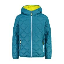 CMP Steppjacke mit Wattierung (wasserabweisend, warm) lakeblau Kinder