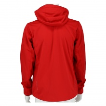 CMP Softshelljacke Light mit Kapuze (winddicht, wasserfest) rot Herren