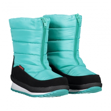 CMP Winterstiefel Rae Schneeboot (Frontreissverschluss, wasserdicht) smaragdblau Kinder