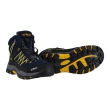 CMP Wanderschuh Rigel Mid WP (waterproof/wasserdicht) dunkelblau/gelb Kinder