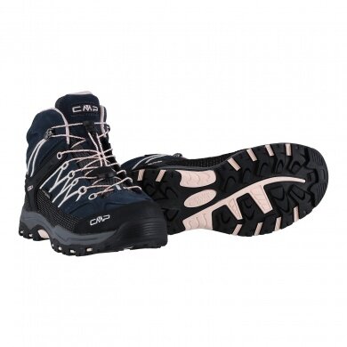 CMP Wanderschuh Rigel Mid WP (waterproof/wasserdicht) navyblau Mädchen