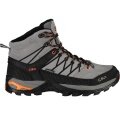 CMP Wanderschuhe Rigel Mid WP (Trekking, wasserdicht) zementgrau Herren