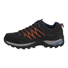 CMP Wanderschuhe Rigel Low Trekking WP (Trekking, wasserdicht) dunkelgrau/orange Herren