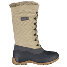 CMP Winterstiefel Nietos Urban Style (Kunstpelzfutter, wasserdichter Überschuh) sandbraun Damen