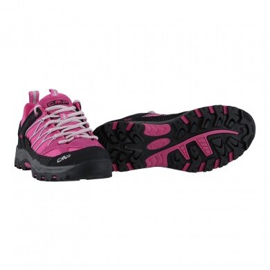 CMP Wanderschuhe Rigel Low WP (wasserdicht) rosa Kinder