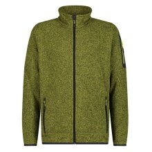 CMP Fleecejacke Knit-Tech mit Stehkragen olivegrün Herren