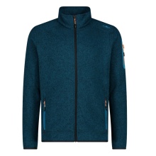 CMP Fleecejacke Knit-Tech mit Stehkragen deepblau Herren