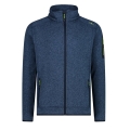 CMP Fleecejacke Knit-Tech mit Stehkragen marineblau Herren