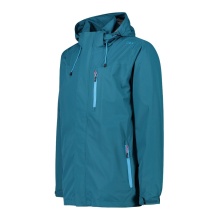 CMP Regenjacke (winddicht, wasserdicht) mit Kapuze blau Herren