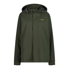 CMP Regenjacke mit Kapuze SNAPS (winddicht, wasserdicht) grün Herren