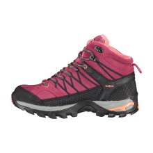 CMP Wanderschuhe Rigel Mid WP (Trekking, wasserdicht) magenta/anthrazitgrau Damen