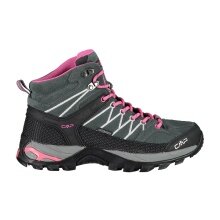 CMP Wanderschuhe Rigel Mid WP (Trekking, wasserdicht) grau/fuchsia Damen