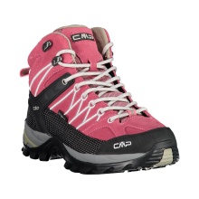 CMP Wanderschuhe Rigel Mid WP (Trekking, wasserdicht) rosa/sandbraun Damen