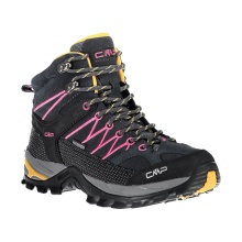 CMP Wanderschuhe Rigel Mid WP (Trekking, wasserdicht) anthrazitgrau/pink Damen