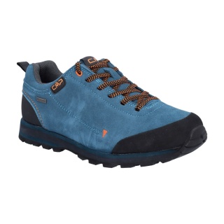 CMP Wander-Traveschuhe Elettra Low Hiking WP (wassderdicht) lakeblau/flame Herren