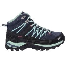 CMP Wanderschuhe Rigel Mid WP (Trekking, wasserdicht) dunkelblau/hellblau Damen