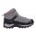 CMP Wanderschuhe Rigel Mid WP (Trekking, wasserdicht) dunkelgrau/rosa Damen