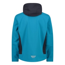 CMP Softshelljacke (winddicht, wasserabweisend) mit Kapuze reefblau/anthrazitgrau Herren