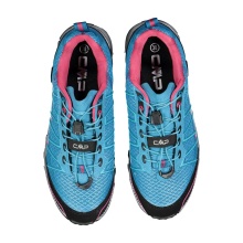 CMP Trail-Laufschuhe Altak WP (Waterproof) lakeblau/sangriapink Damen