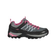 CMP Wanderschuhe Rigel Low WP (Trekking, wasserdicht) grau/fuchsia Damen