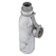 Contigo Thermotrinkflasche Couture Matterhorn Edelstahl 590ml (hält stundenlang kalt/heiss) weiss