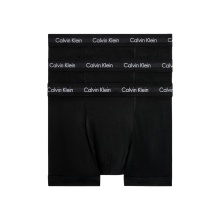 Calvin Klein Unterwäsche Boxershorts Cotton Stretch Brief (Baumwolle) schwarz/schwarz Herren - 3 Stück