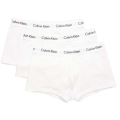 Calvin Klein Unterwäsche Boxershorts Low Rise Trunk (Baumwolle) weiss Herren - 3 Stück