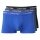 Calvin Klein Unterwäsche Boxershorts Low Rise Trunk (Baumwolle) mehrfarbig schwarz/blau Herren - 3 Stück