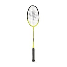 Carlton Badmintonschläger Powerblade Zero 100 (82g/kopflastig/mittel) gelb - besaitet -