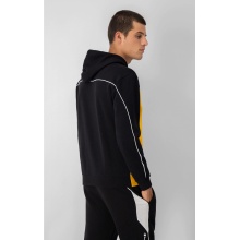 Champion Kapuzenpullover (Hoodie) aus Baumwollfleece in Farbblockoptik gelb/schwarz Herren