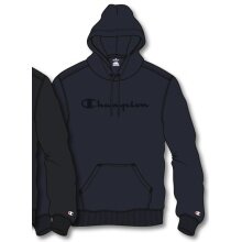 Champion Kapuzenpullover (Hoodie) aus Baumwollfleece Big Logo Print navyblau/navyblau Herren