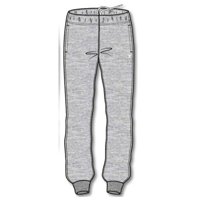 Champion Sweathose (Jogginghose, lässige Passform) mit C-Logo-Schriftzug grau Herren