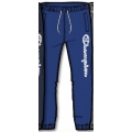 Champion Jogginghose (Baumwolle) Graphic Big Logo Print lang royalblau Jungen