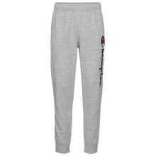 Champion Freizeit Jogginghose Big Logo Print (gefüttert) grau meliert Jungen