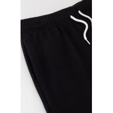 Champion Freizeithose (Baumwolle) Bermuda mit Logo-Schriftzug kurz 2023 schwarz Jungen