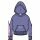 Champion Freizeit Kapuzenpullover (Baumwoll Hoodie) kleiner Schriftzug Print violett Mädchen