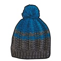 Champion Mütze Legacy Knit Bommel grau/blau Kinder 1er