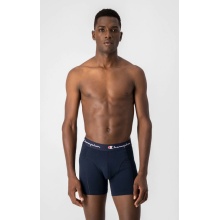 Champion Boxershort (Baumwolle) Unterwäsche 2022 grau/dunkelblau Herren - 2er Pack