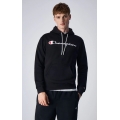 Champion Kapuzenpullover (Fleece-Hoodie) Big Logo Print schwarz Herren