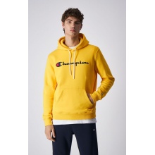 Champion Kapuzenpullover (Fleece-Hoodie) Big Logo Print gelb Herren