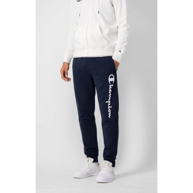 Champion Jogginghose mit seitlichem Logo-Schriftzug dunkelblau Herren