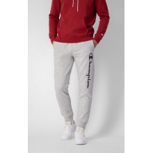 Champion Jogginghose mit seitlichem Logo-Schriftzug hellgrau Herren