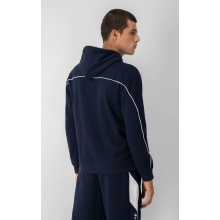 Champion Kapuzenpullover (Hoodie) aus Baumwollfleece in Farbblockoptik laubgrün/dunkelblau Herren