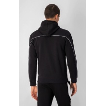 Champion Kapuzenpullover (Hoodie) aus Baumwollfleece in Farbblockoptik schwarz/weiss Herren