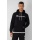 Champion Kapuzenpullover (Hoodie) aus Baumwollfleece Big Logo Print schwarz/weiss Herren