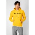 Champion Kapuzenpullover (Hoodie) aus Baumwollfleece Big Logo Print gelb/schwarz Herren