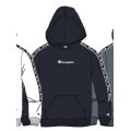 Champion Kapuzenpullover - leichte fleece mit Logoband navyblau Kinder