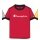 Champion Freizeit-Tshirt (Baumwolle) Crew Ringer mit Logo-Schriftzug 2023 rot Jungen