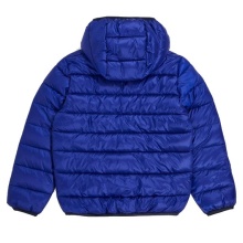 Champion Winter-Steppjacke mit Kapuze - Funktionswattierung, kleiner Logo-Schriftzug - royalblau Jungen